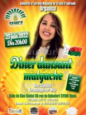 Diner dansant avec Stéphanie - Salle du Clos Castel Dinan