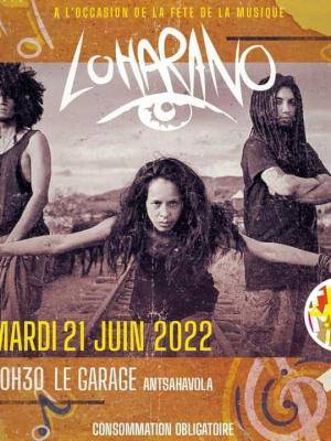 Loharano en concert Le Garage Antsahavola