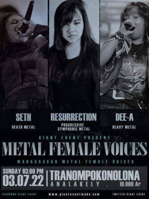 Metal female voices - Tranompokonolona Analakely