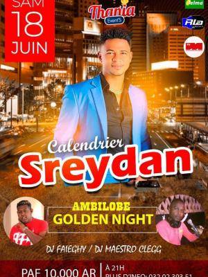Sreydan en showcase Golden Night Ambilobe