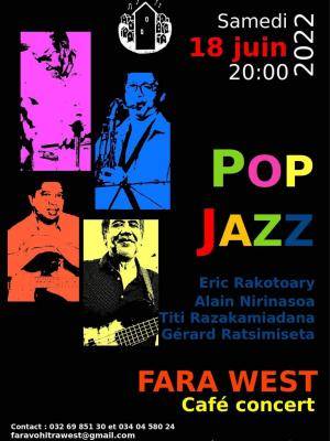 Pop jazz - Fara West café concert