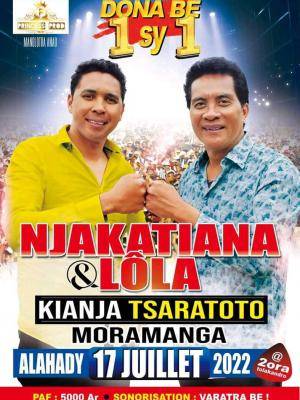 Njakatiana & Lola - concert - Kianja Tsaratoto Moramanga