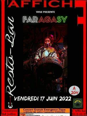 Faragasy - showcase - Affiche Resto bar