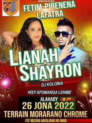 Lianah, Shayron Showcase Kianja Morarano Chrome