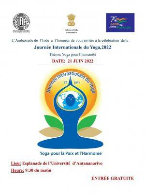 Journée internationale du Yoga Journée Internationale Esplanade Université Ankatso