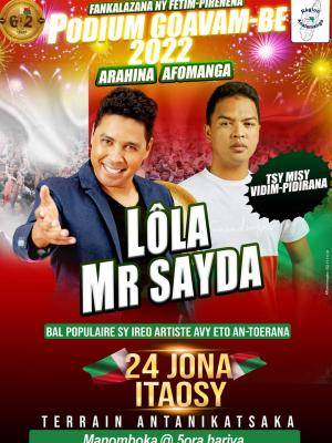 Mr Sayda Showcase Kianja Tanikatsaka Itaosy