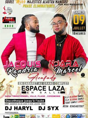 Njara Marcel, Jacquis Randria Cabaret Espace Laza Ambato