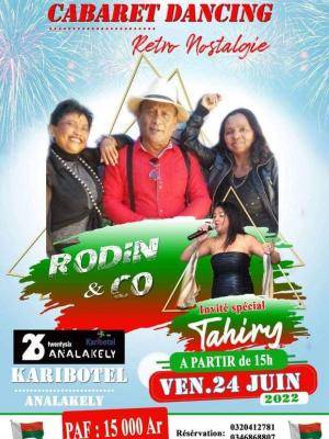 Rodin Cabaret Karibotel & Domaine Manerinerina Analakely