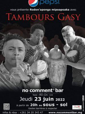 Tambour Gasy Showcase No Comment Bar Isoraka