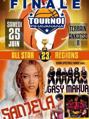 Finale basket tournoi fihavanana Sanjela, Gasy Makua Sport / Basket, Showcase Terrain Ankatso II