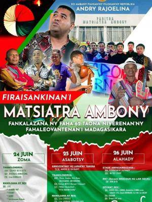 Podium Firaisankinan'i Matsiatra Ambony Samoela Concert