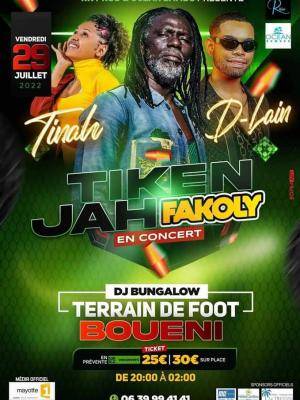 D-Lain, Tinah Chérie Showcase Terrain Boueni