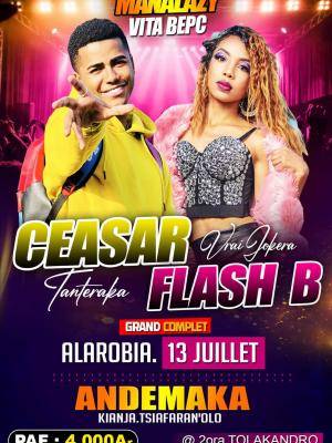 Flash Be, Ceasar Showcase Kianja tsiafaran'olo Andemaka