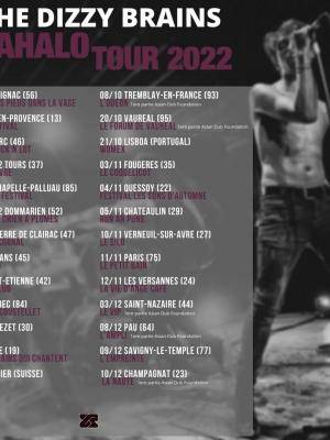 The Dizzy Brains Concert Dahalo Tour 2022