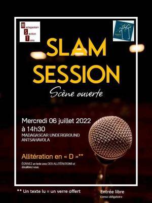 Slam session scene ouverte Madagascar Underground Antsahavola