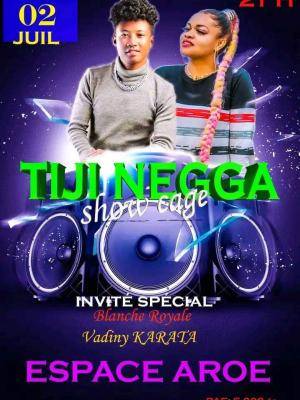 Tiji Negga, Blanche Royale Showcase Espace Aroe