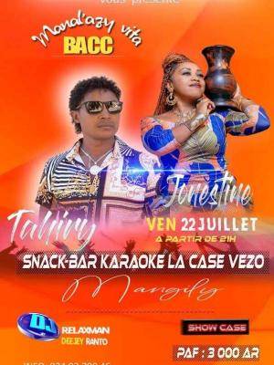 Tahiry, Jonestine Showcase Discothèque Vezo Gasy Mangily Tuléar