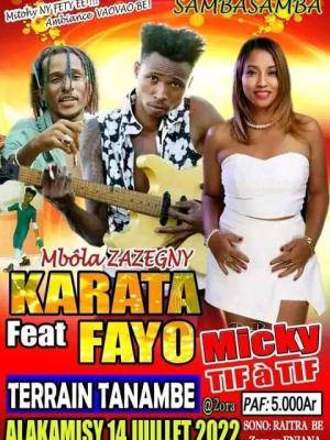 Fayo, Micky, Karata Showcase Terrain Tanambe