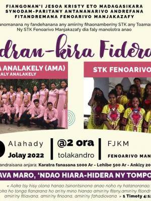 Stk Fenoarivo Manjakazafy, Antoko Mpihira Analakely Concert FJKM Fenoarivo