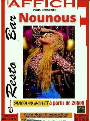Nounous Showcase L'Affiche Resto-Bar