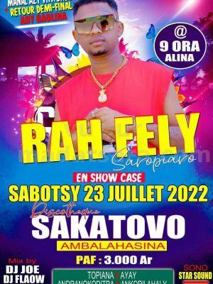 Rah Fely Showcase Discothèque Sakatovo Ambalahasina