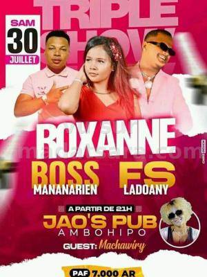 Boss Mananarien, Roxanne, FS Ladoany, Machawiry Showcase JAO'S PUB