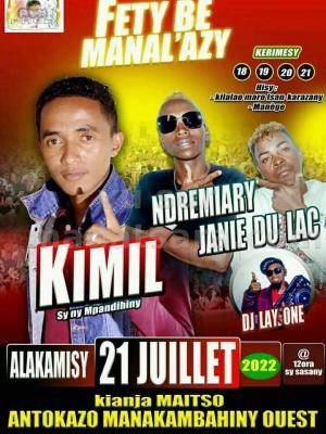 Kimil, Ndremiary, Janie Du Lac Showcase Kianja Maitso Antokazo Manakambahiny Ouest