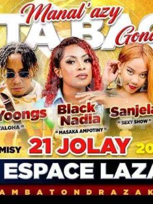 Wada, Yoongs, Black Nadia, Sanjela, Marion Showcase Espace Laza Antanifotsy Ambatondrazaka