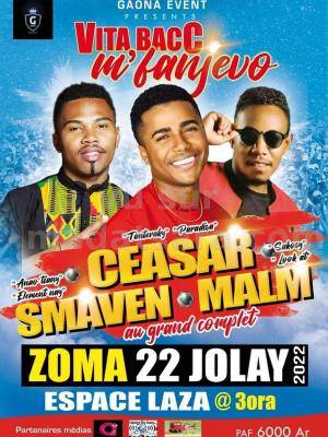 Ceasar, Smaven, Malm Martiora Showcase Espace Laza Ambato