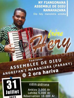 Frère Hery Showcase Assemblée de dieu Andrefan'i Mananjara
