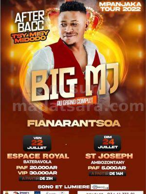 Big MJ Showcase Espace Royal Bateravola Fianarantsoa, Kianja St Joseph Ambonzontany