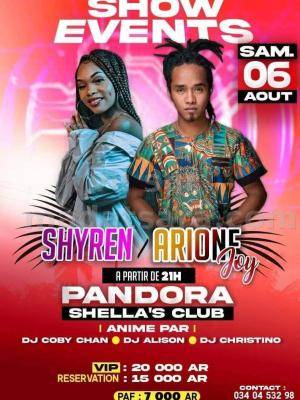 Arione Joy, Shyren Showcase Pandora Shella's