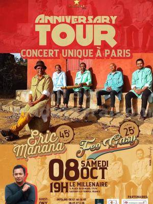 Erick manana, Feo Gasy, Ony Rakotomalala Concert Le Millénaire