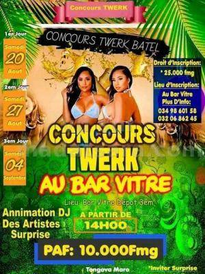 Concours Twerk  Discothèque / Clubbing Bar Vitre