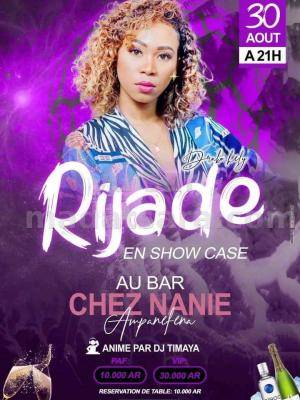 Rijade Showcase Bar chez Nanie Ampanefena