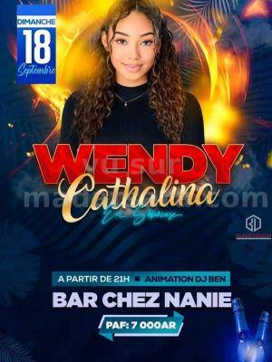 Wendy Showcase Bar chez Nanie Ampanefena