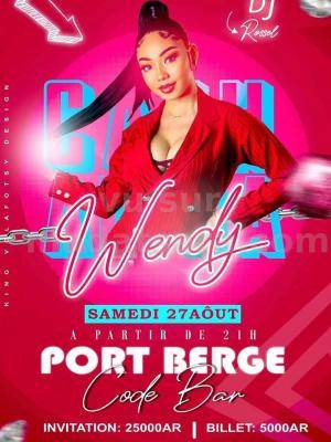 Wendy Showcase Code Bar Port-Bergé