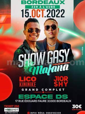 Lico Kininike, Jior Shy Showcase Espace DS Bordeaux