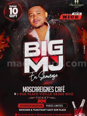 Big MJ Showcase Mascareignes Café Nice