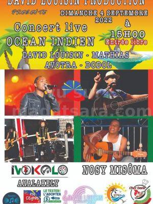 David Louisin, Mathias, Avotra Dodol Concert Ivokolo Analakely