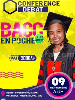 Bacc en poche et après Conférence / Projection débat