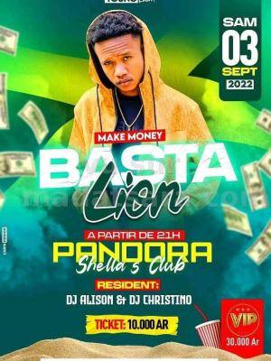 Basta Lion Showcase Pandora Shella's