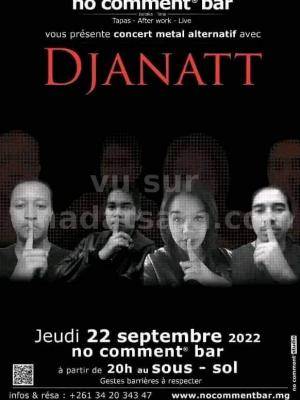 Djanatt Concert No Comment Bar Toamasina