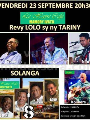 Bebey, Benny, Nini Kolibera, Solanga Showcase Le Havre Café Mamory Ivato
