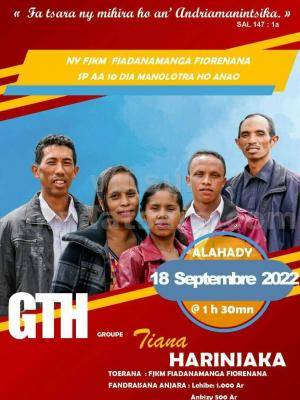 GTH Groupe Tiana Harinjaka Showcase FJKM Fiadanamanga Fiorenana