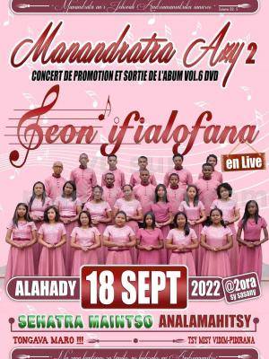 Feon'Ifialofana Concert Analamaitso Théâtre de verdure d'Analamahitsy