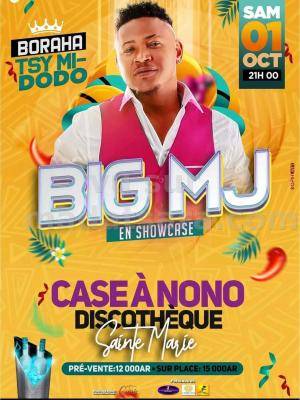 Big MJ Showcase Discothèque Case A Nono Sainte-Marie