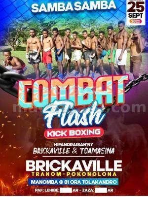 Combat flash Sport / Kick Boxing Tranompokonolona Brickaville