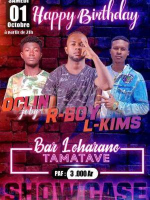 L-Kims, R-Boy, Oclin Showcase Bar Loharano