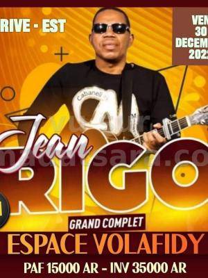 Jean rigo Concert Villa Volafidy Sahavola Fenerive Est